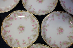 HAVILAND FLORAL GARLAND SCH 525-  BUTTER PAT..... https://www.jaapiesfinechinastore.com