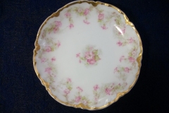 HAVILAND FLORAL GARLAND SCH 525-  BUTTER PAT..... https://www.jaapiesfinechinastore.com