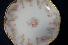 HAVILAND FLORAL GARLAND SCH 525-  BUTTER PAT..... https://www.jaapiesfinechinastore.com