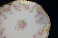 HAVILAND FLORAL GARLAND SCH 525-  BUTTER PAT..... https://www.jaapiesfinechinastore.com