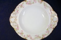 HAVILAND FLORAL GARLAND SCH 525- COVERED BUTTER DISH (NO STRAINER)   ..... http://jaapiesfinechinastore.com