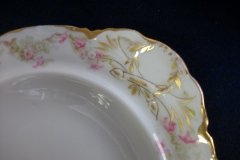 HAVILAND FLORAL GARLAND SCH 525- COVERED BUTTER DISH (NO STRAINER)   ..... http://jaapiesfinechinastore.com
