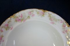 HAVILAND FLORAL GARLAND SCH 525- COVERED BUTTER DISH (NO STRAINER)   ..... http://jaapiesfinechinastore.com