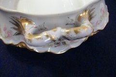HAVILAND FLORAL GARLAND SCH 525- OVAL COVERED  SERVING BOWL   ..... http://jaapiesfinechinastore.com