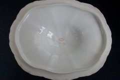 HAVILAND FLORAL GARLAND SCH 525- OVAL COVERED  SERVING BOWL   ..... http://jaapiesfinechinastore.com