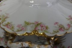 HAVILAND FLORAL GARLAND SCH 525- ROUND COVERED  SERVING BOWL   ..... http://jaapiesfinechinastore.com