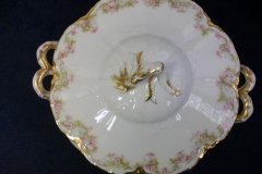 HAVILAND FLORAL GARLAND SCH 525- ROUND COVERED  SERVING BOWL   ..... http://jaapiesfinechinastore.com
