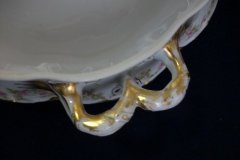 HAVILAND FLORAL GARLAND SCH 525- ROUND COVERED  SERVING BOWL   ..... http://jaapiesfinechinastore.com