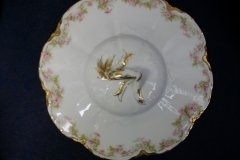 HAVILAND FLORAL GARLAND SCH 525- ROUND COVERED  SERVING BOWL   ..... http://jaapiesfinechinastore.com