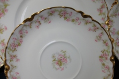 HAVILAND FLORAL GARLAND SCH 525-  SAUCER  FOR TEA CUP..... https://www.jaapiesfinechinastore.com