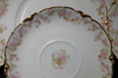 HAVILAND FLORAL GARLAND SCH 525-  SAUCER  FOR TEA CUP..... http://jaapiesfinechinastore.com