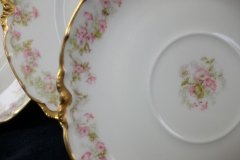 HAVILAND FLORAL GARLAND SCH 525-  SAUCER  FOR TEA CUP..... http://jaapiesfinechinastore.com