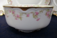 HAVILAND FLORAL GARLAND SCH 525- WASTE BOWL   ..... https://www.jaapiesfinechinastore.com