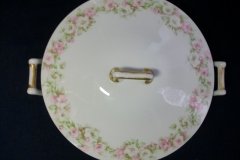 HAVILAND ROSE GARLAND-   COVERED SERVING BOWL   ..... http://jaapiesfinechinastore.com