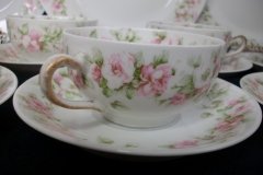 HAVILAND ROSE GARLAND- CUP &  SAUCER    .....   http://jaapiesfinechinastore.com
