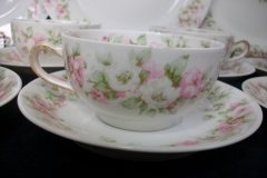 HAVILAND ROSE GARLAND- CUP &  SAUCER    .....   http://jaapiesfinechinastore.com