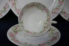 HAVILAND ROSE GARLAND- CUP &  SAUCER    .....   http://jaapiesfinechinastore.com