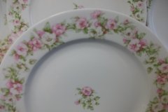 HAVILAND ROSE GARLAND- DINNER PLATE  9 7/8"    .....   http://jaapiesfinechinastore.com