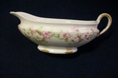 HAVILAND ROSE GARLAND-  GRAVY BOAT WITH UNDERPLATE ..... http://jaapiesfinechinastore.com