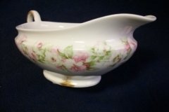 HAVILAND ROSE GARLAND-  GRAVY BOAT WITH UNDERPLATE ..... http://jaapiesfinechinastore.com