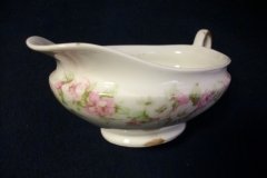 HAVILAND ROSE GARLAND-  GRAVY BOAT WITH UNDERPLATE ..... http://jaapiesfinechinastore.com