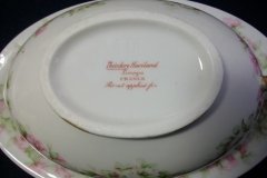 HAVILAND ROSE GARLAND-  GRAVY BOAT WITH UNDERPLATE ..... http://jaapiesfinechinastore.com