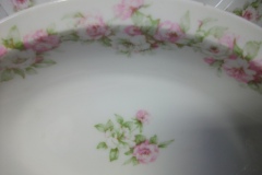 HAVILAND ROSE GARLAND-  OPEN SERVING BOWL   ..... https://www.jaapiesfinechinastore.com