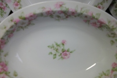 HAVILAND ROSE GARLAND-  OPEN SERVING BOWL   ..... https://www.jaapiesfinechinastore.com