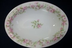 HAVILAND ROSE GARLAND-  OPEN SERVING BOWL   ..... http://jaapiesfinechinastore.com