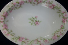 HAVILAND ROSE GARLAND-  OPEN SERVING BOWL   ..... https://www.jaapiesfinechinastore.com