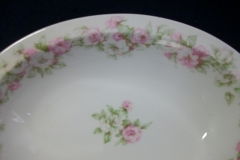 HAVILAND ROSE GARLAND-  OPEN SERVING BOWL   ..... https://www.jaapiesfinechinastore.com