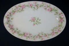 HAVILAND ROSE GARLAND- RELISH DISH    ..... http://jaapiesfinechinastore.com