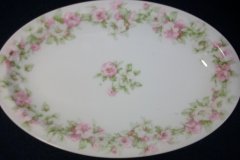 HAVILAND ROSE GARLAND- RELISH DISH    ..... http://jaapiesfinechinastore.com