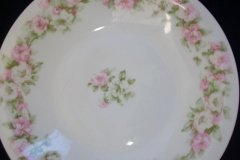HAVILAND ROSE GARLAND- RIM SOUP BOWL  7 1/2" ..... http://jaapiesfinechinastore.com