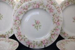 HAVILAND ROSE GARLAND- SALAD PLATE  7 3/4"    .....   http://jaapiesfinechinastore.com