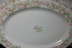 HAVILAND ROSE GARLAND-   SERVING PLATTER  14"   ..... http://jaapiesfinechinastore.com