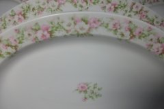HAVILAND ROSE GARLAND-   SERVING PLATTER  14"   ..... http://jaapiesfinechinastore.com
