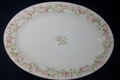 HAVILAND ROSE GARLAND-   SERVING PLATTER  14"   ..... https://www.jaapiesfinechinastore.com