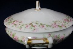HAVILAND ROSE GARLAND-   SOUP TUREEN   ..... http://jaapiesfinechinastore.com