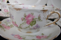 HAVILAND SCATTERED ROSES SCH 39F- CUP & SAUCER   ..... https://www.jaapiesfinechinastore.com