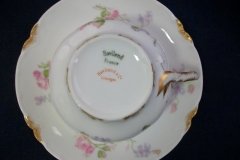 HAVILAND SCATTERED ROSES SCH 39F- CUP & SAUCER   ..... http://jaapiesfinechinastore.com