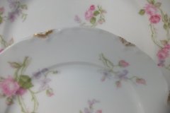 HAVILAND SCATTERED ROSES SCH 39F- BREAD & BUTTER PLATE  6 1/8"  ..... http://jaapiesfinechinastore.com