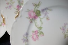 HAVILAND SCATTERED ROSES SCH 39F- BREAD & BUTTER PLATE  6 1/8"  ..... http://jaapiesfinechinastore.com