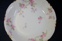 HAVILAND SCATTERED ROSES SCH 39F- COUPE SOUP  BOWL  7 3/8"  ..... http://jaapiesfinechinastore.com