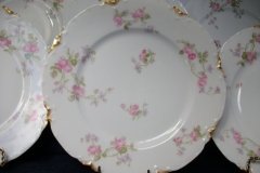 HAVILAND SCATTERED ROSES SCH 39F- DINNER PLATE  9  5/8""  ..... http://jaapiesfinechinastore.com