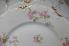 HAVILAND SCATTERED ROSES SCH 39F- LUNCH PLATE  8 5/8""  ..... http://jaapiesfinechinastore.com