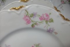HAVILAND SCATTERED ROSES SCH 39F- LUNCH PLATE  8 5/8""  ..... http://jaapiesfinechinastore.com