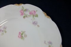 HAVILAND SCATTERED ROSES SCH 39F- LUNCH PLATE  8 5/8""  ..... http://jaapiesfinechinastore.com