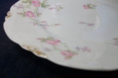 HAVILAND SCATTERED ROSES SCH 39F- LUNCH PLATE  8 5/8""  ..... http://jaapiesfinechinastore.com