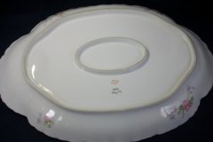HAVILAND SCATTERED ROSES SCH 39F- OVAL SERVING PLATTER 17 3/4"  ..... http://jaapiesfinechinastore.com